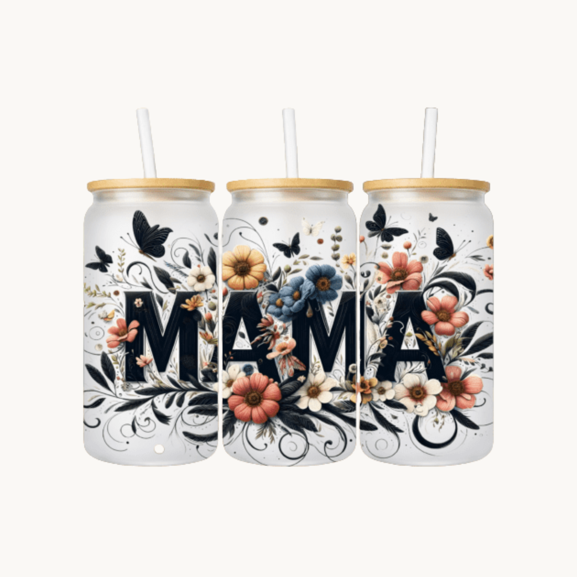 16oz Glass Tumbler – Ready‑Made Designs