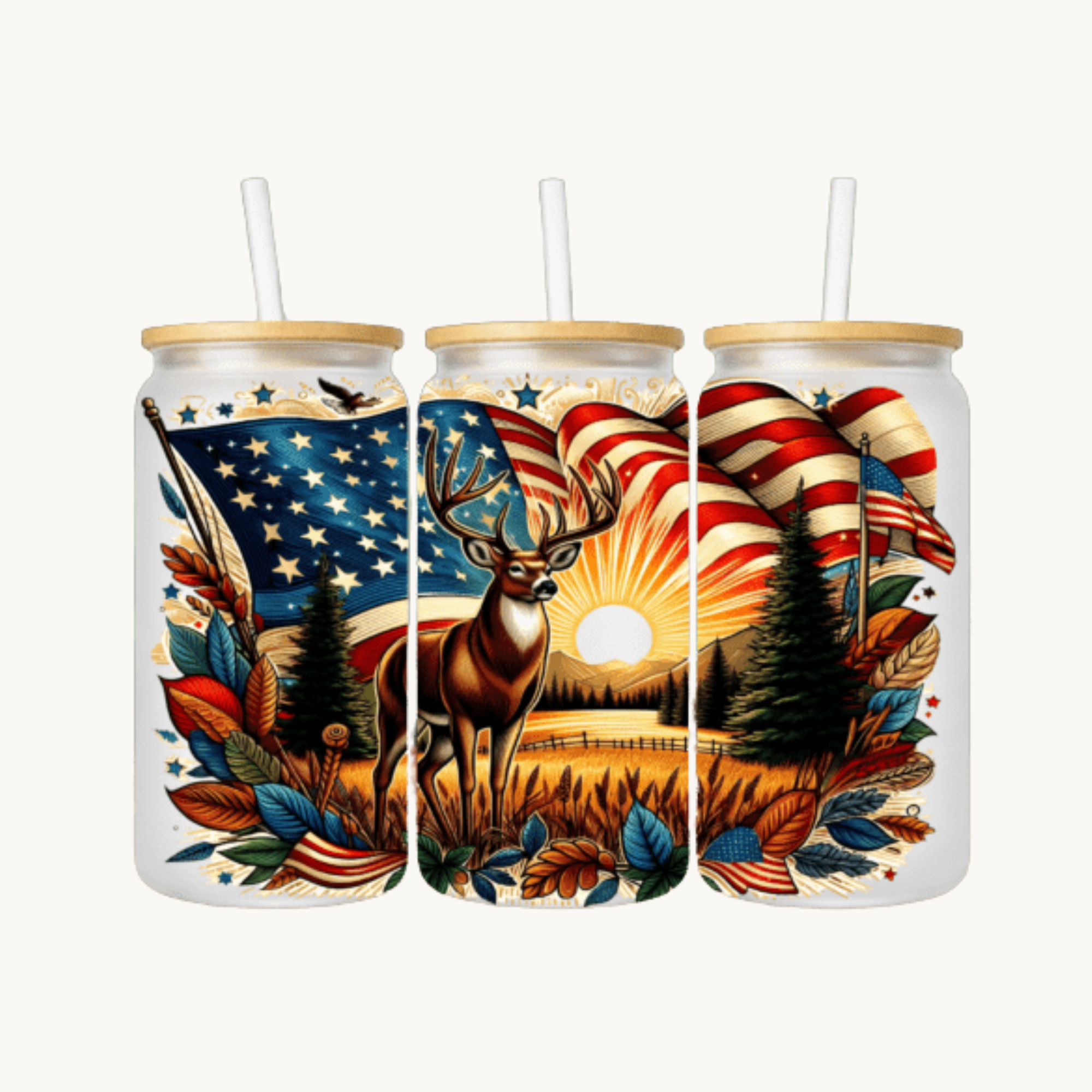 16oz Glass Tumbler – Ready‑Made Designs