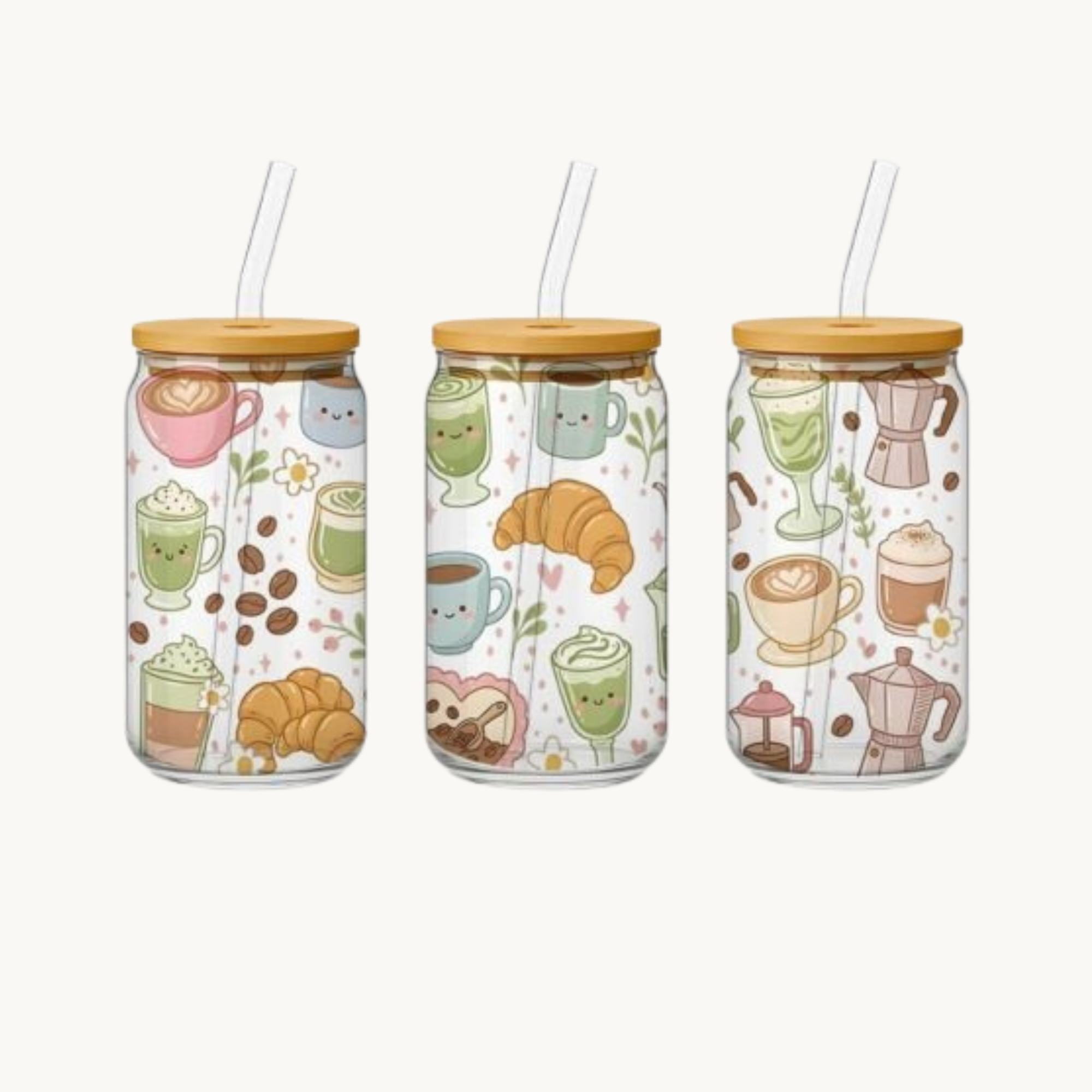 16oz Glass Tumbler – Ready‑Made Designs